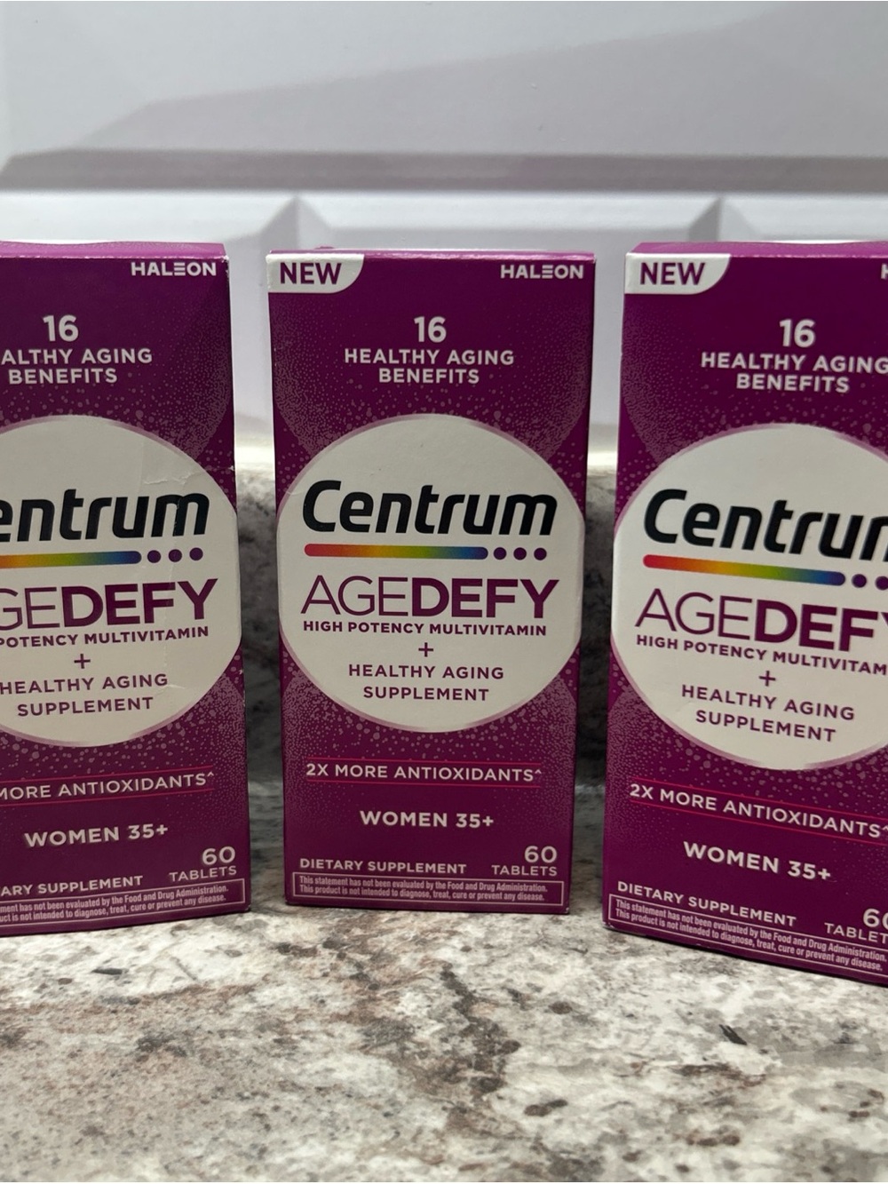 AgeDefy Multivitamin for Women 35+ - Purple